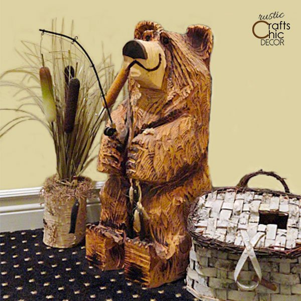 Make Rustic Centerpieces With Cattails And Birch Rustic Crafts & Chic