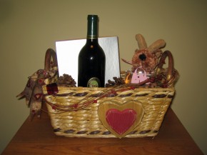valentine basket valentine basket