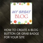 blog button tutorial blog button tutorial