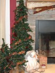Christmas tree rustic Christmas tree rustic