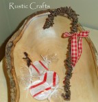 rustic candy cane rustic candy cane
