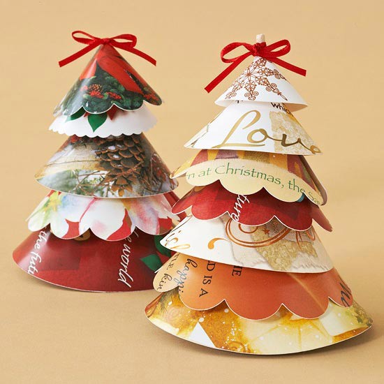 Recycle Christmas Cards Into One Of These Ten Christmas Decorations