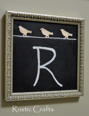 chalkboard monogram chalkboard monogram