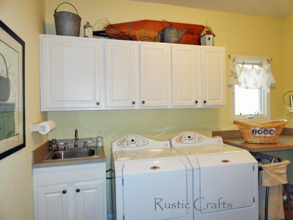 vintage laundry room