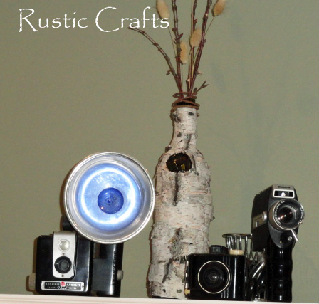 Craft Ideas  Glass Bottles on Rustic Birch Crafts   Rustic Crafts   Chic Decor