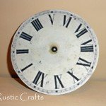 clock face printable Clock face printable glued to a recycled cd.