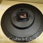 disassembled clock back