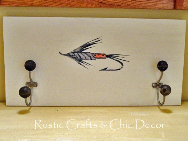 fishing lure coat hook
