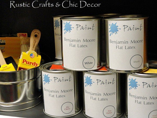 paint cans