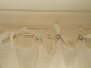 diy window treatment shabby chic window treatment