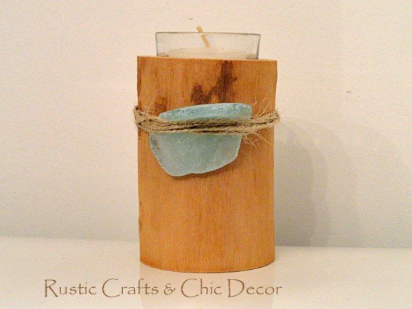 sea-glass-candle-holder