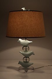 shabby-chic-accessories bird-lamp