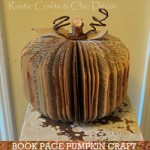book page pumpkin craft book page pumpkin craft
