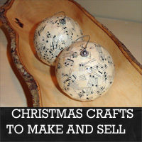 Easy Craft Ideas   Sell on Christmas Crafts To Make And Sell   Rustic Crafts   Chic Decor