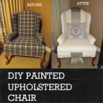 Rustic Crafts & Chic Decor - diy painted upholstered chair Rustic Crafts & Chic Decor - diy painted upholstered chair