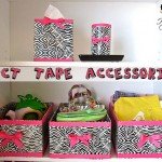 duct tape storage boxes by House of Hepworths recycled-crafts