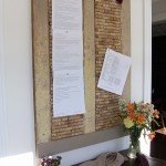 old door wine cork corkboard recycled-crafts