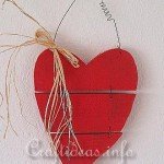 country red wooden heart valentine-crafts