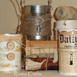 tin can caddies recycled-crafts