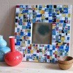 credit card mosaic by Craft Stylish recycled-crafts