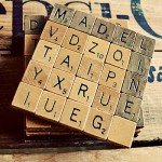 scrabble coasters by Intimate Weddings recycled-crafts