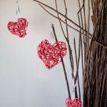 yarn hearts valentine-crafts
