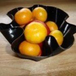 vinyl record bowl by Thrifty Fun recycled-crafts
