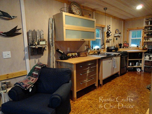 finished osb flooring: Rustic Crafts & Chic Decor
