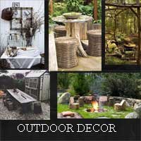 Over 30 Cool Ideas For Rustic Outdoor Decor - Rustic Crafts & Chic Decor