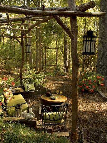 Over 30 Cool Ideas For Rustic Outdoor Decor - Rustic Crafts & Chic Decor