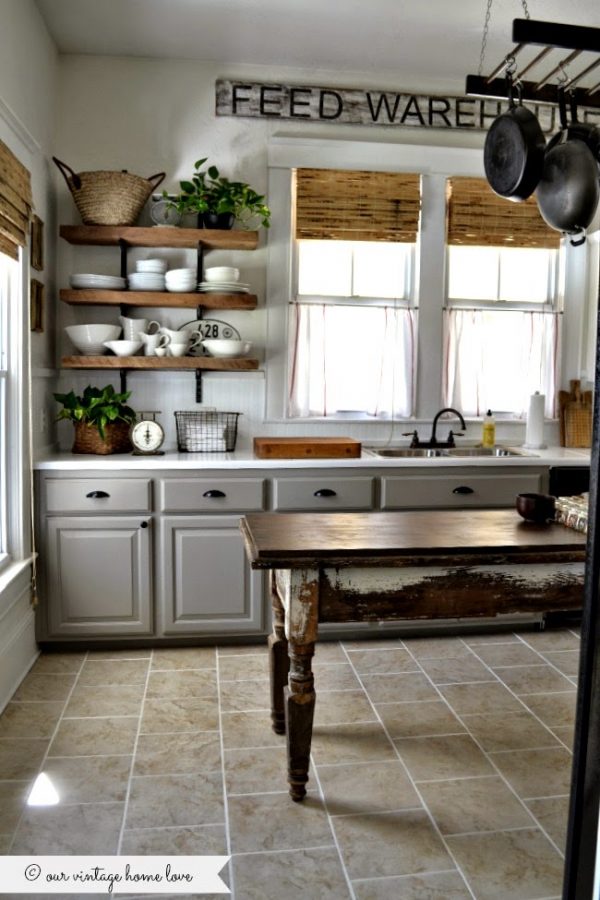 DIY Farmhouse Kitchen Decor Ideas -31 Rustic Crafts