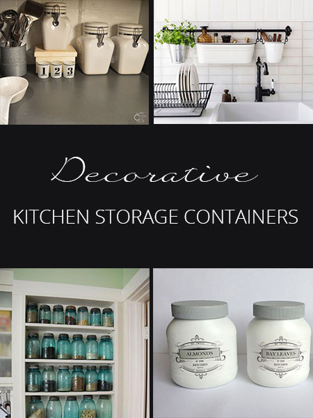 DIY Kitchen Storage Boxes