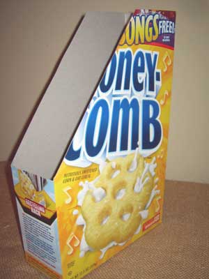 cereal box project