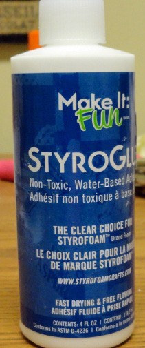 styrofoam glue