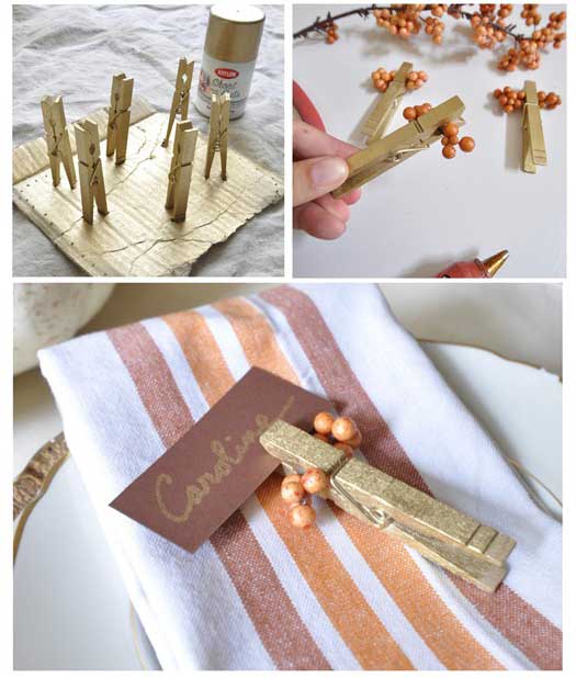 Diy Place Card Holder Ideas