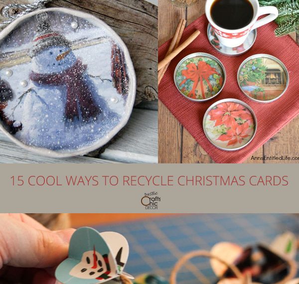 recycled christmas cards