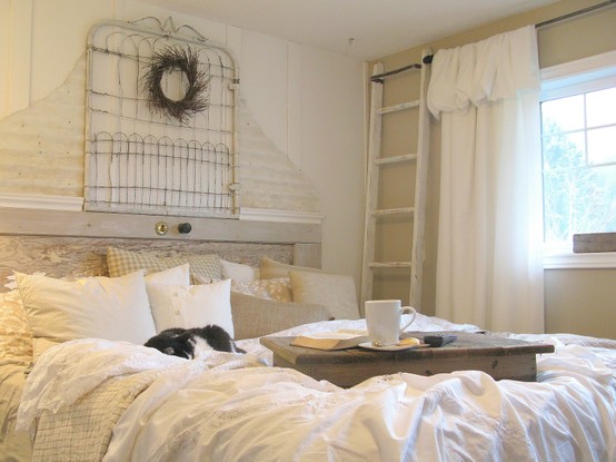 Decorating With White In A Rustic Shabby Chic Bedroom Rustic Crafts & Chic Decor
