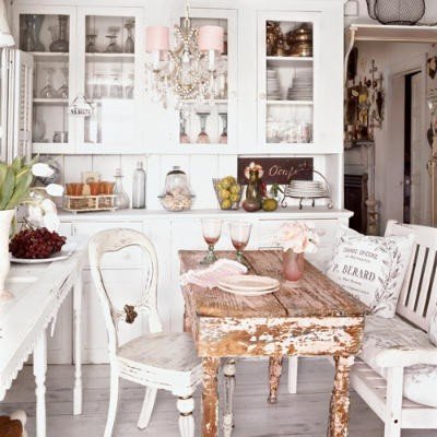 Shabby Chic Kitchen Decor Ideas - Rustic Crafts & DIY