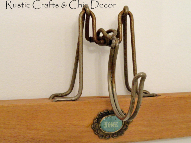 Vintage Crafts: What To Make With A Vintage Hanger - Rustic Crafts ...