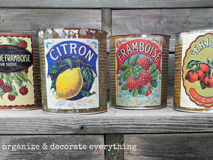 tin containers