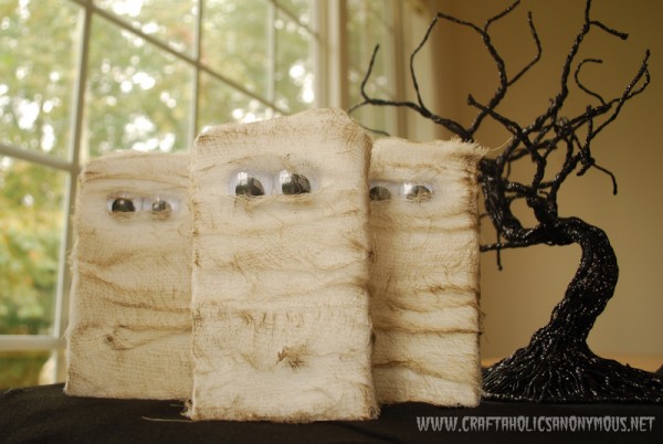 mummy halloween crafts