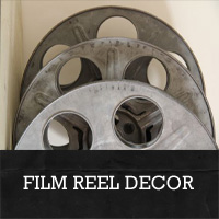 Film Reel Decor Ideas - Rustic Crafts & DIY