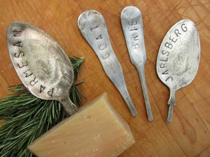 silverware cheese markers