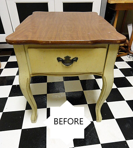 end-table-makeover