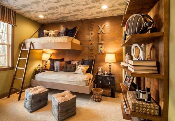 Boys Rustic Bedroom Ideas