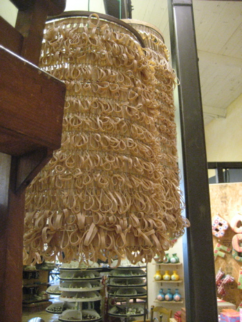 rubber band lampshade