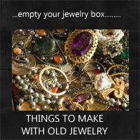 What To Make With Old Jewelry - Rustic Crafts & Chic Decor