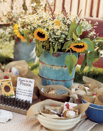 ice cream churn vase