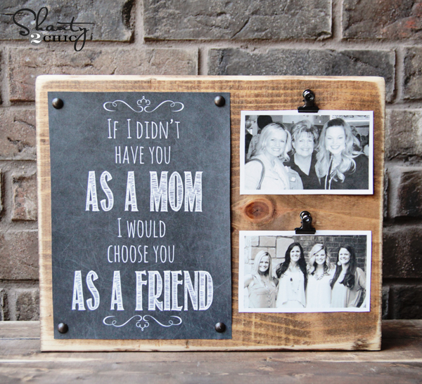 mothers day crafts - photo clipboard DIY