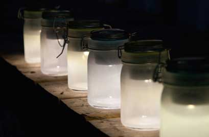 outdoor mason jar ideas - diy mason jar solar lights
